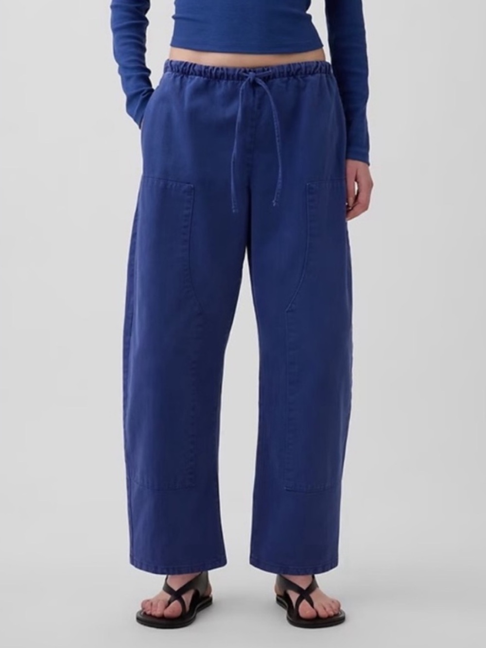 Gap double knee barrel pant